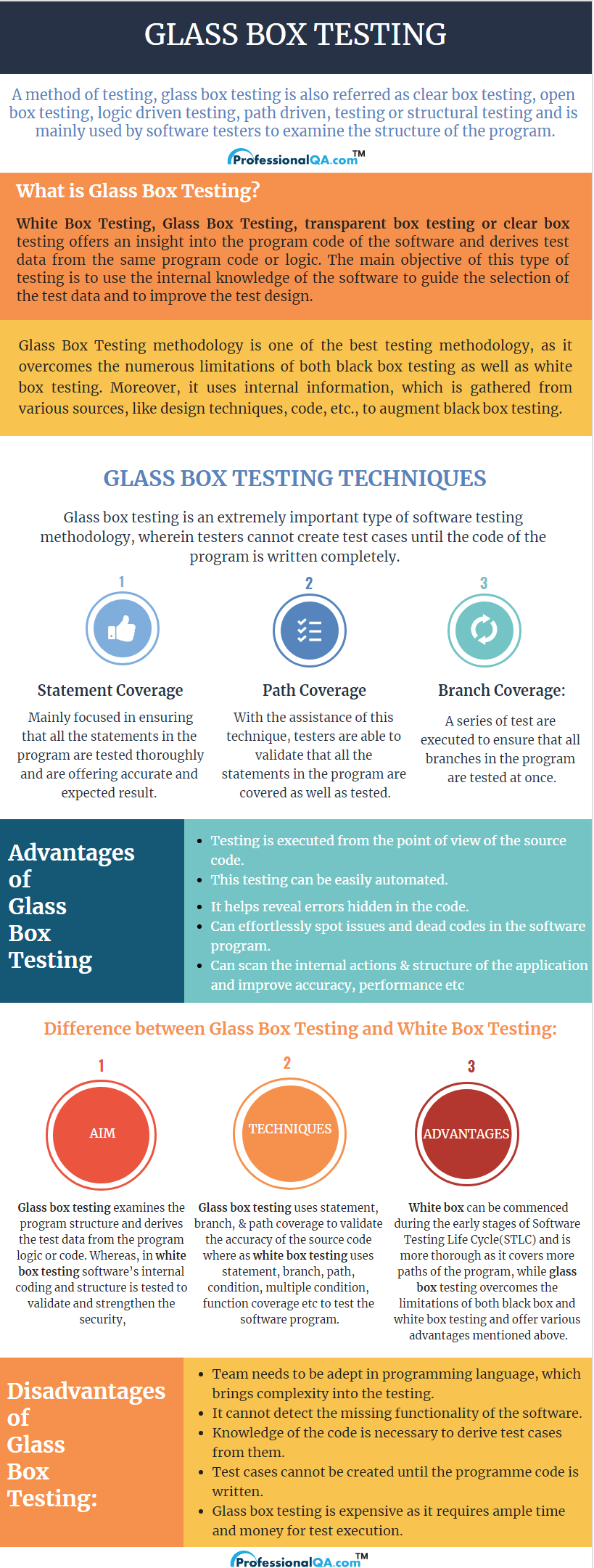 glass box testing Infographics